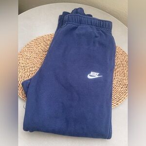 Nike Deep Blue Terry Cloth Shorts